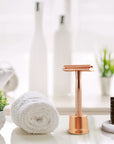 Single Blade Scheermes met Standaard