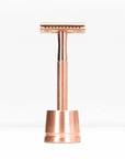 Single Blade Scheermes met Standaard