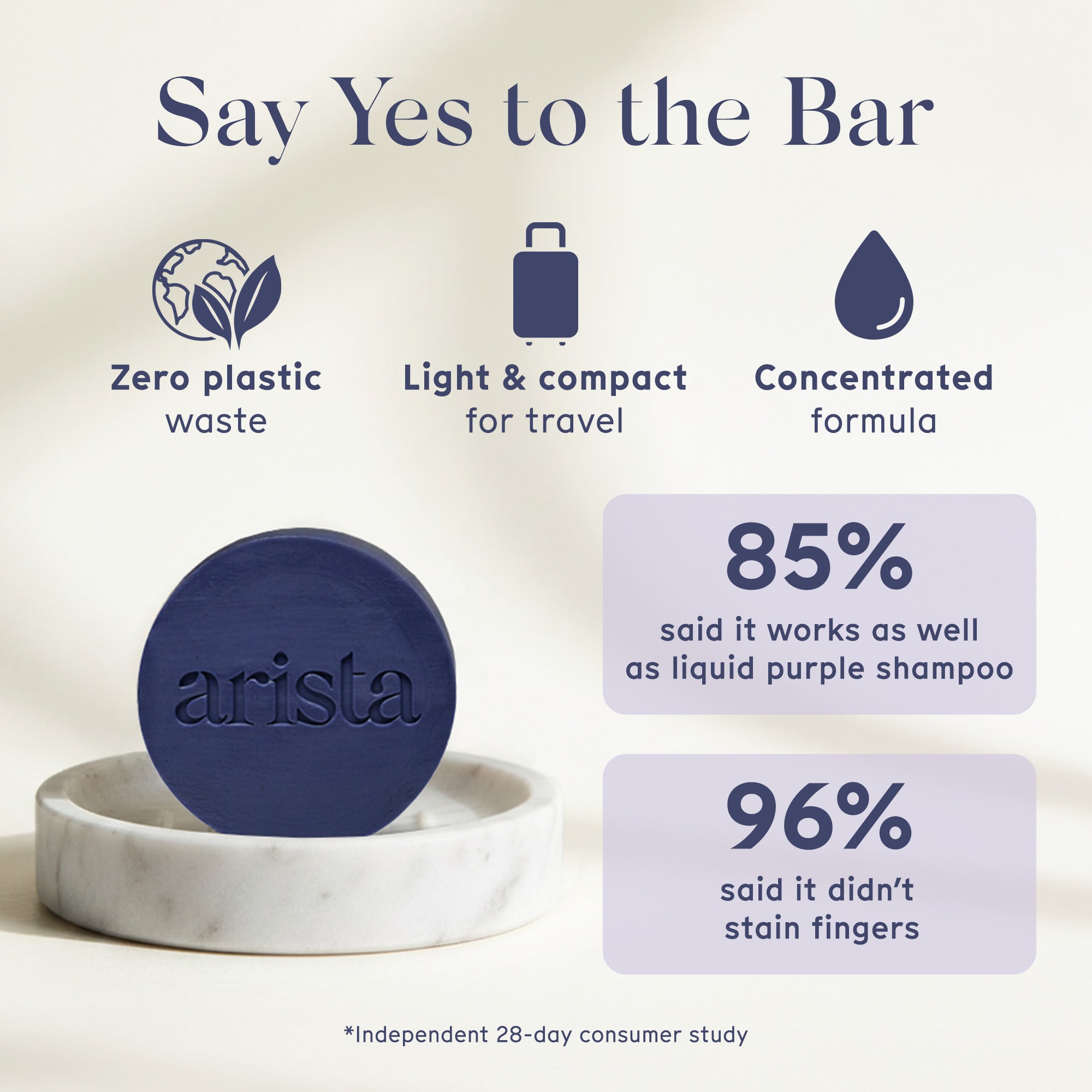 Paarse Shampoo Bar