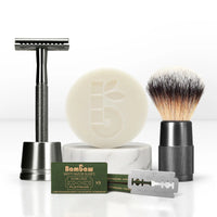 Zwarte scheerset | Complete Geschenkset