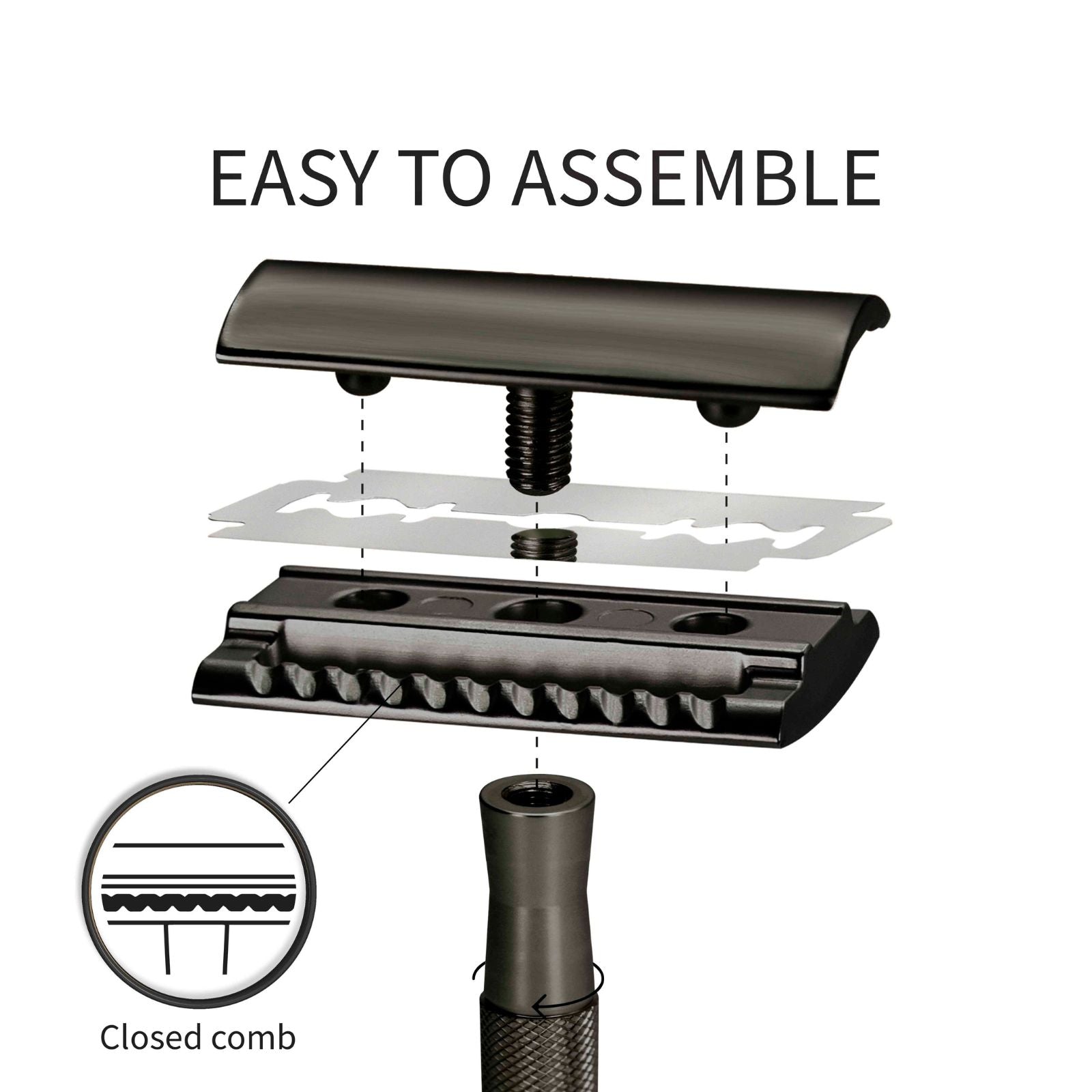 Klassiek Metalen Scheermes